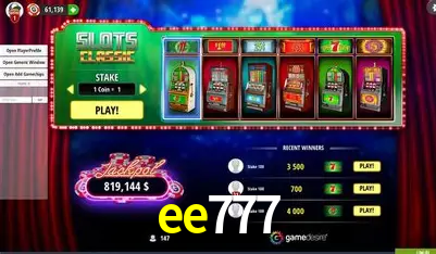Descubra a Magia dos Jogos de Arcade no ee777